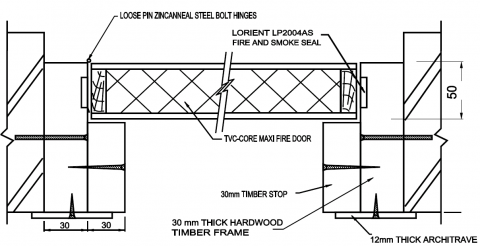 Fire Door Frames – Timber | Melbourne Fire Doors